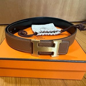 Hermes reversible belt